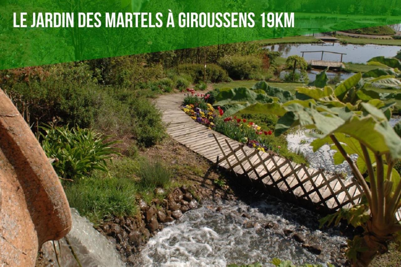 Le Gite Nature Bien-Etre Piscine Chauffee Privee Du Tarn Entre Toulouse Et Albi & Les Cottages Du Tarn Peyrole Kültér fotó